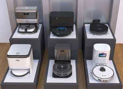 扫地机器人3D模型下载